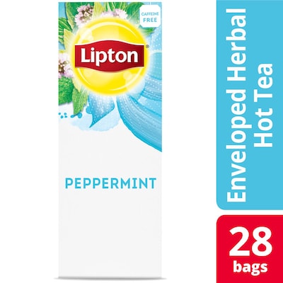 Lipton® Hot Tea Peppermint 6 x 28 bags - Lipton varieties such as the Lipton® Hot Tea Peppermint (6 x 28 bags) suit every mood.