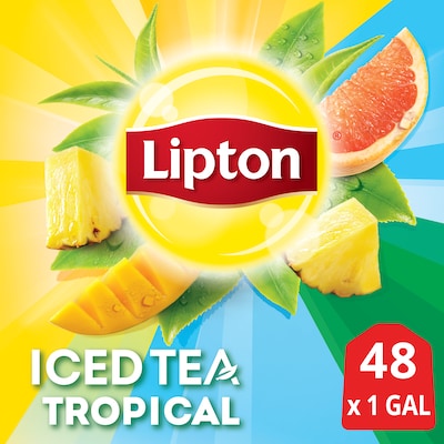 Lipton® Iced Tea Unsweetened Tropical 2 x 24 bags -