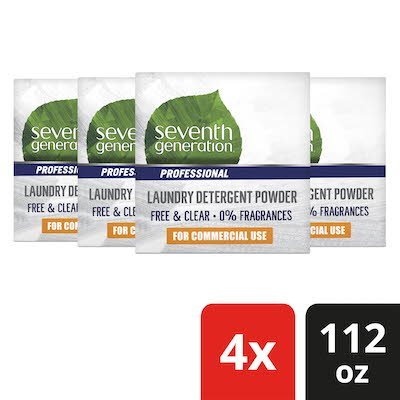 Seventh Generation® Professional Laundry Detergent Powder 112 oz x 4 - 