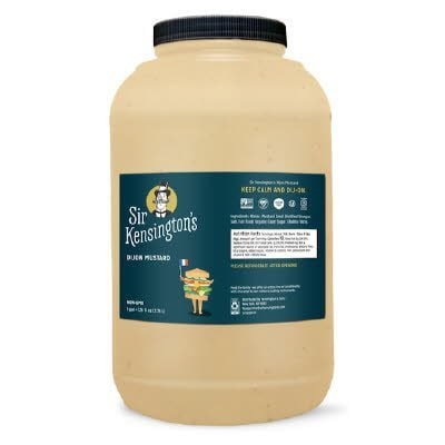 Sir Kensington's Dijon Mustard 4 x 1 gal - #1 Grade Mustard Seeds