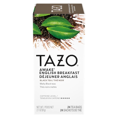 TAZO® Hot Tea Awake English Breakfast 6 x 24 bags - We’ve got our own thing brewingthe TAZO® Hot Tea Awake English Breakfast (6 x 24 bags): dare to be different