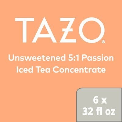 TAZO® Iced Tea Concentrate 5:1 Passion 6 x 32 oz -