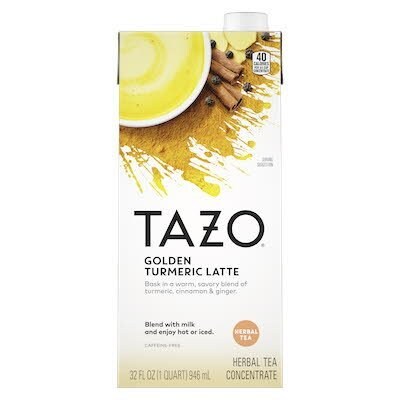 TAZO® Turmeric Latte Golden Milk 6 x 32oz -