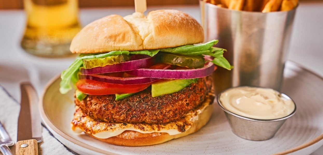 Blackened chicken burgers – - Recipe