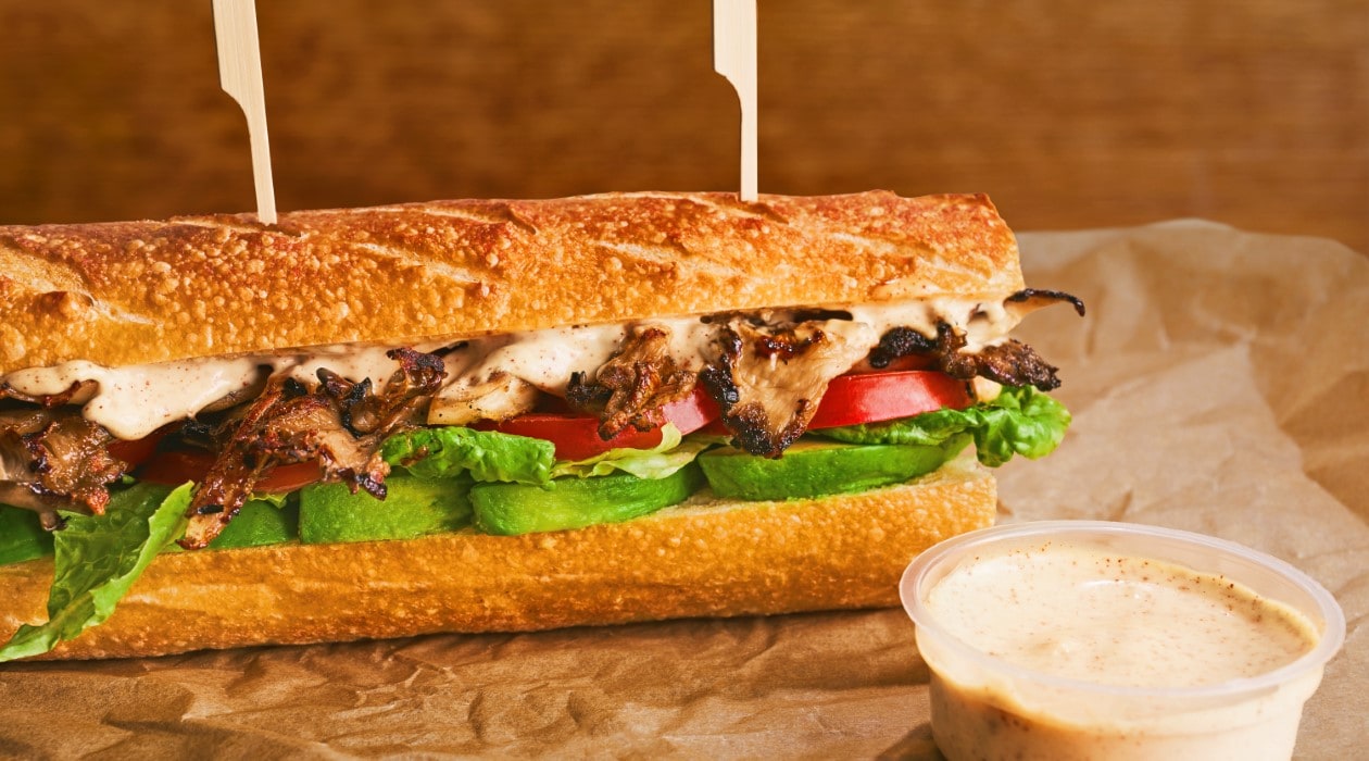 Oyster Mushroom Po’ Boy with Old Bay Mayo – - Recipe