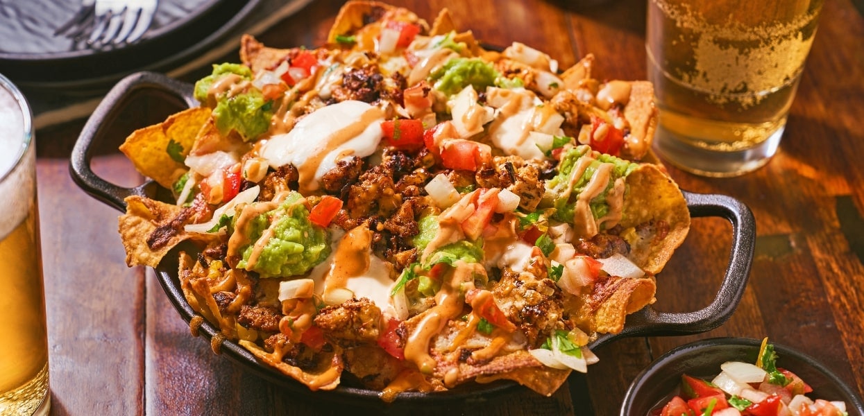 Tofu “Chorizo” Nachos – - Recipe