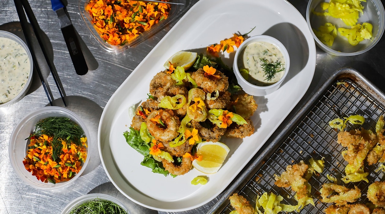 Vegan Calamari with Hellmann's Tartar Sauce – - Recipe