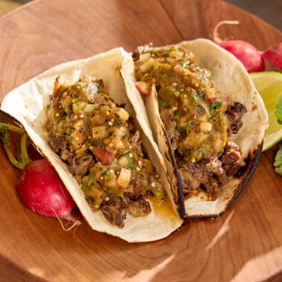 Tacos de costilla Tacos de costilla