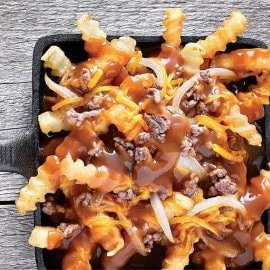 Sweet Onion Loaded Fries with Beef Sweet Onion Loaded Fries with Beef