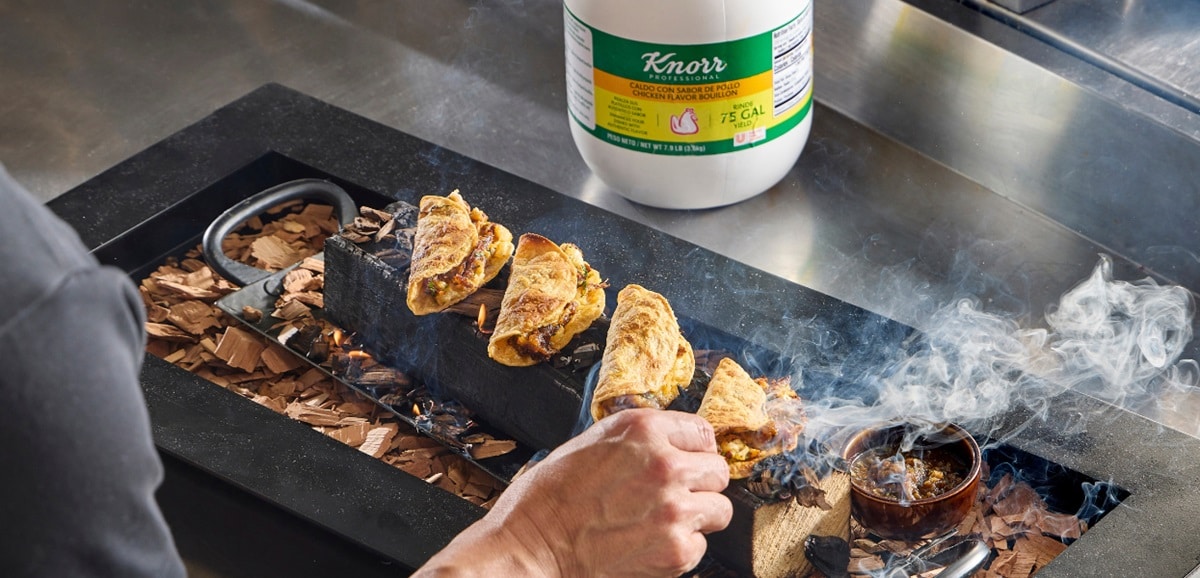Tacos al carbón con salsa de chile de árbol – - Recipe