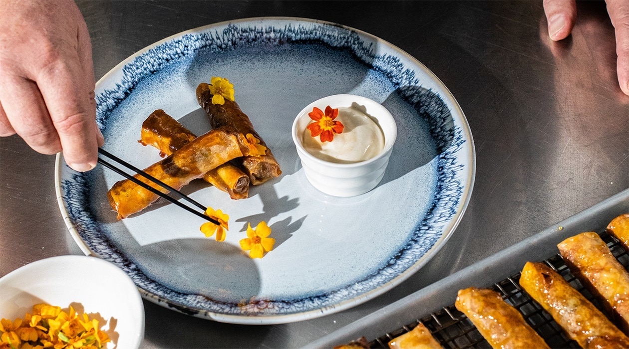 Apple Turonito with Vanilla/Cardamom Sauce – - Recipe