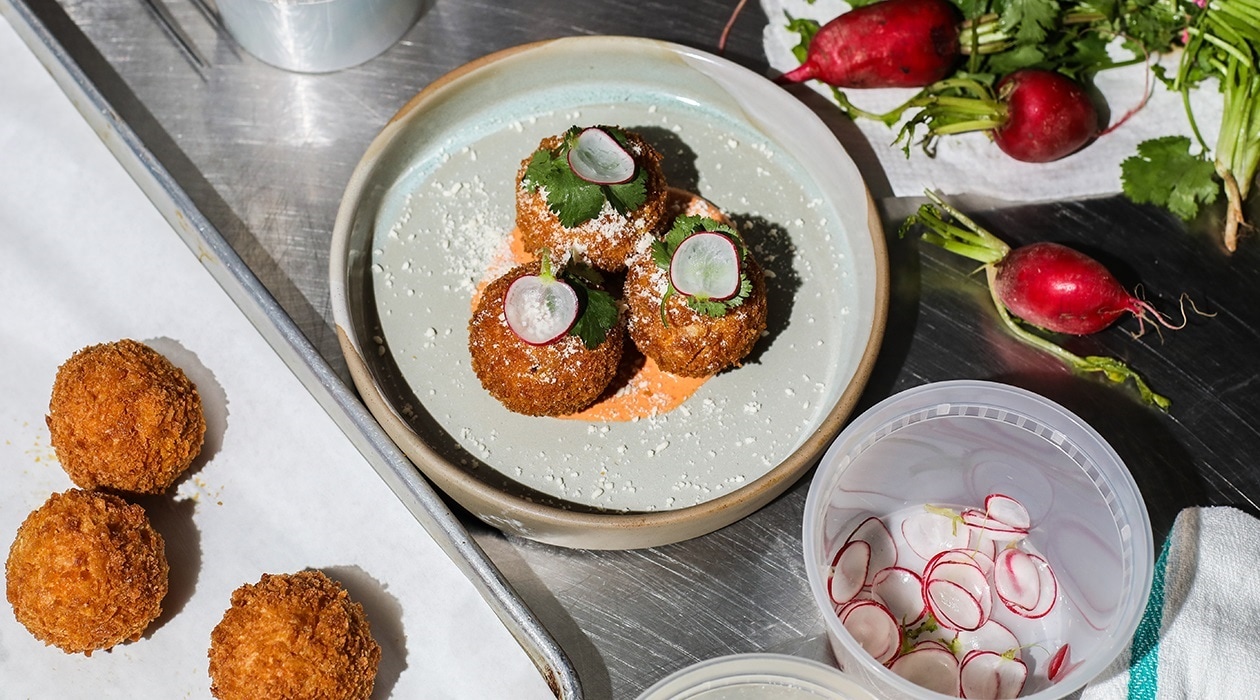 Birria Stuffed Rice Balls – - Recipe