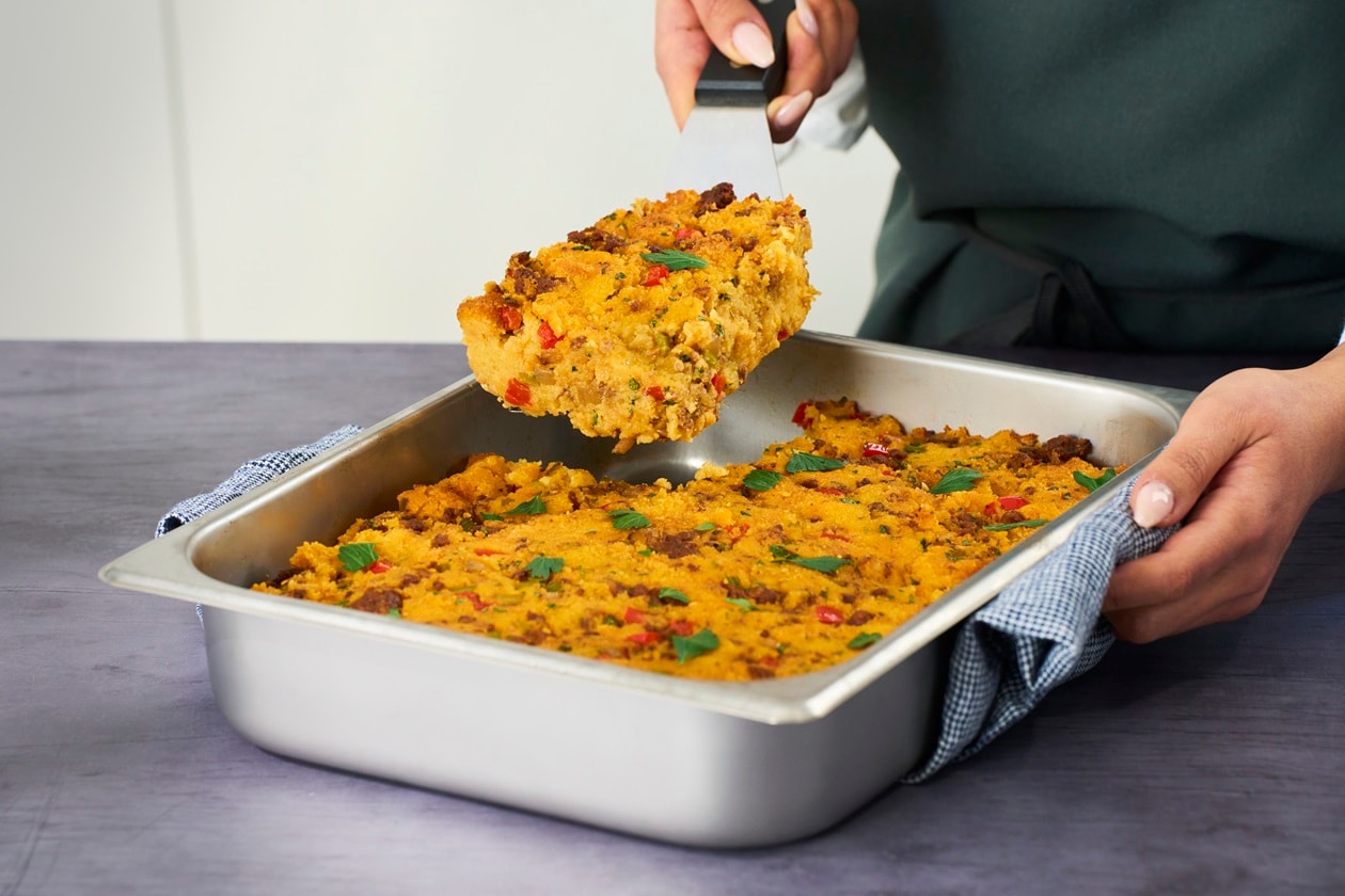 Chorizo & Cornbread Stuffing – - Recipe