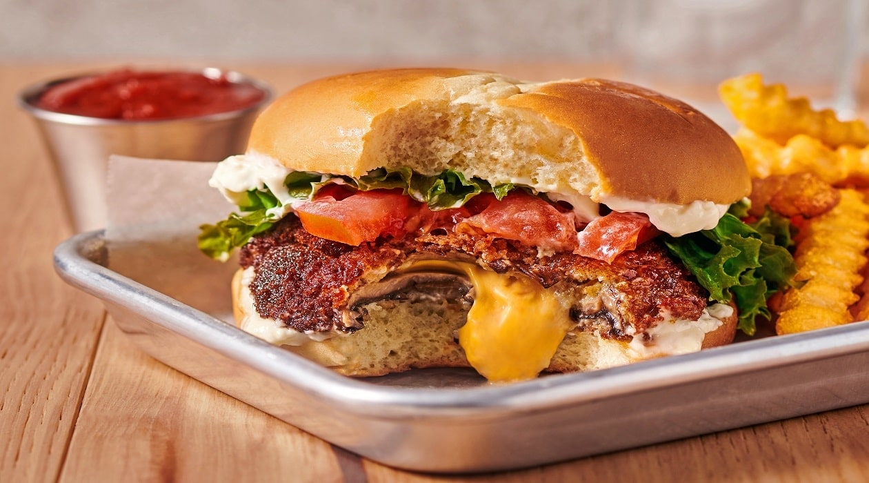 Crispy Shroom Burger with a Crave-Worthy Sauce – - Recipe