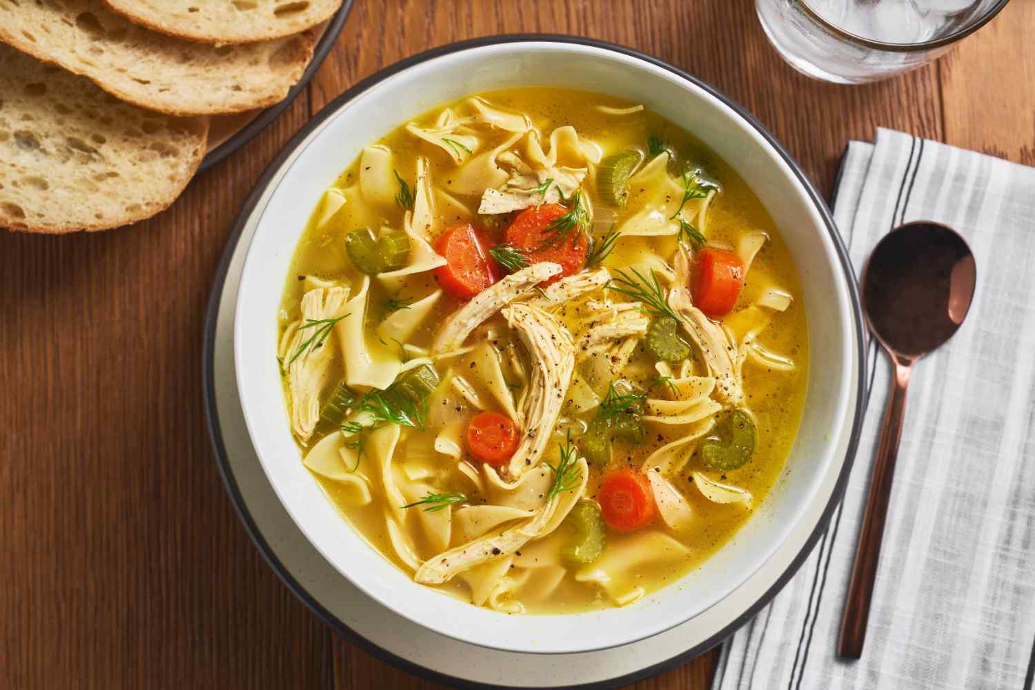 Old-Fashioned Chicken Noodle Soup – - Recipe