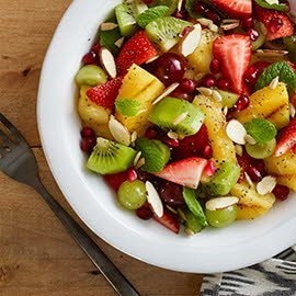 Balsamic Fruit Salad with Chia