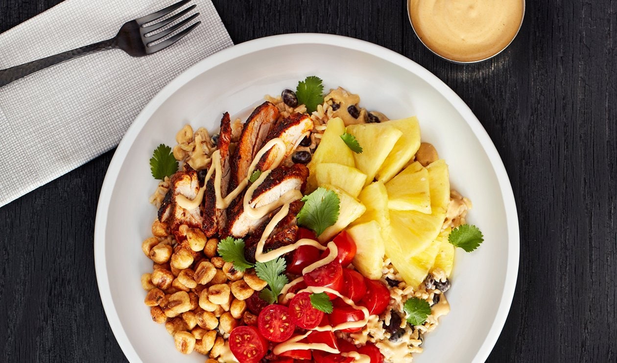Recipe: Blackened Chicken Bowl – - Recipe