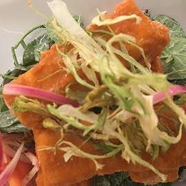 Buffalo Mahi Mahi Ranch Salad