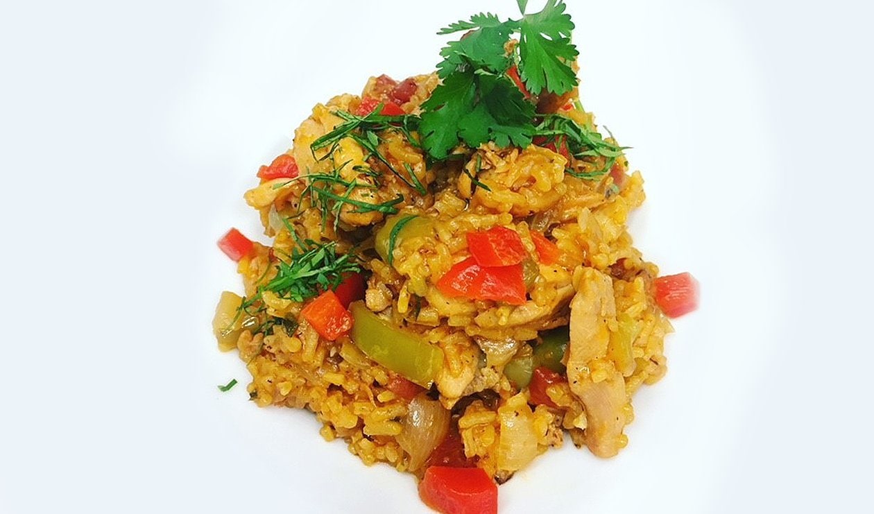 Caribbean Chicken and Rice – - Recipe