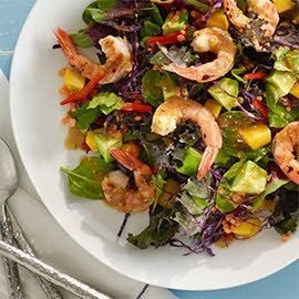 Caribbean Jerk and Shrimp Salad