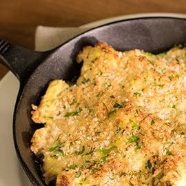 Cauliflower Gratin with Dijon Hollandaise Cauliflower Gratin with Dijon Hollandaise