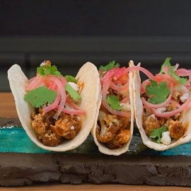 Cauliflower Mole Tacos Cauliflower Mole Tacos