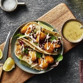 Perfect Fried Cauliflower Tacos Recipe