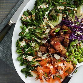 Grilled Bok Choy Salad