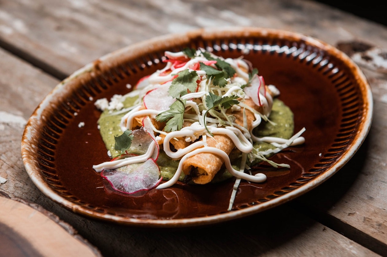 Roasted Corn and Potato Taquito – - Recipe