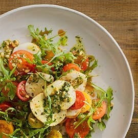 Smoked Caprese Salad