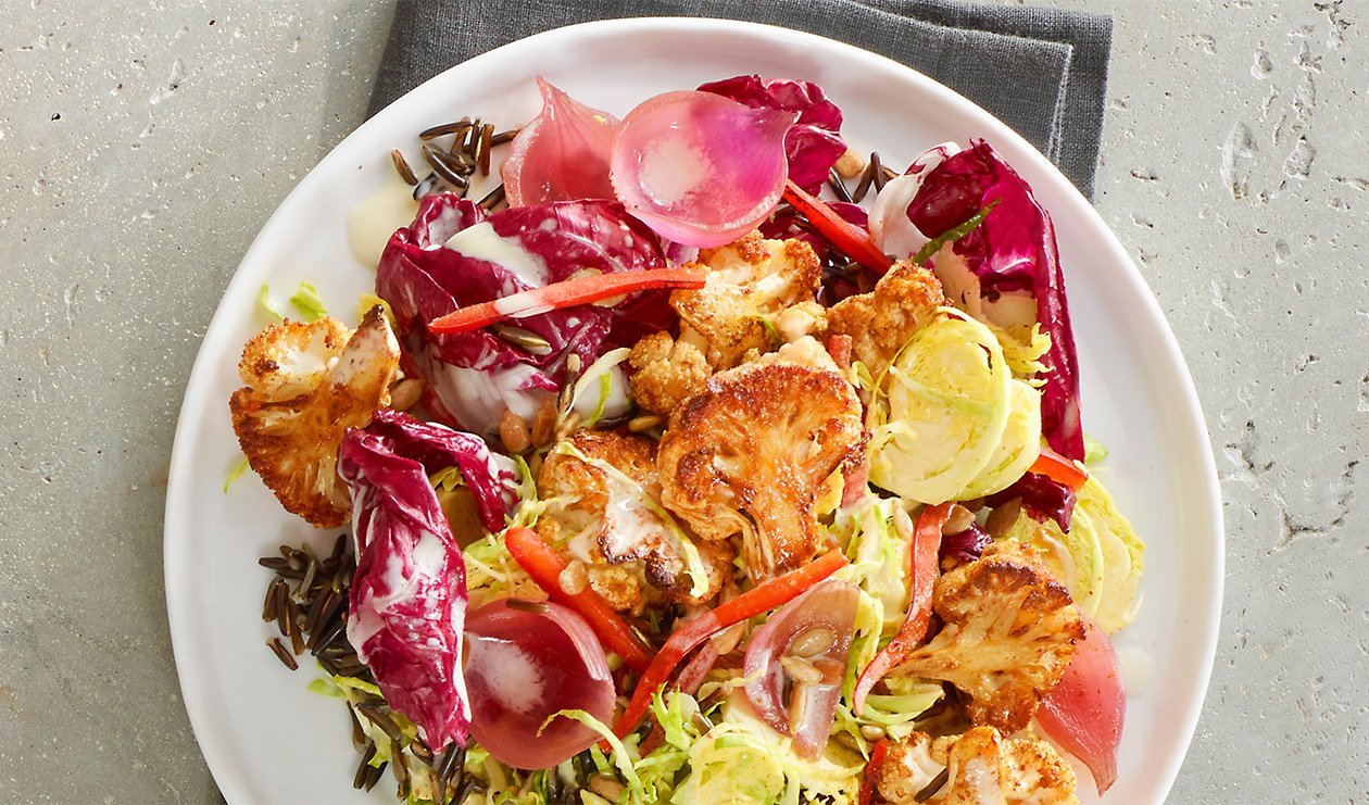 Spice Roasted Cauliflower Salad – - Recipe