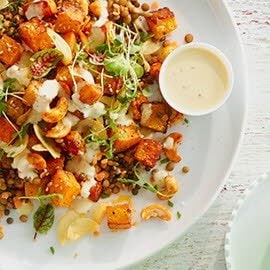 Spicy Lentil and Butternut Squash Salad Spicy Lentil and Butternut Squash Salad