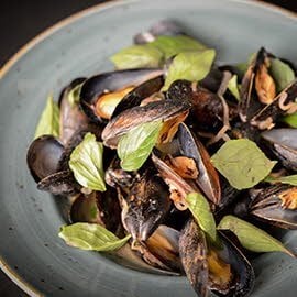 Steamed Mussels in a Thai Broth Steamed Mussels in a Thai Broth