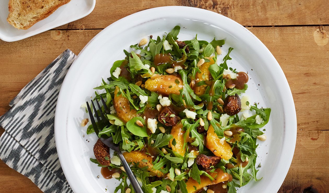 Sweet Fig and Manchego Salad