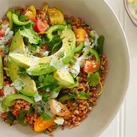 Tabbouleh and Herb Salad