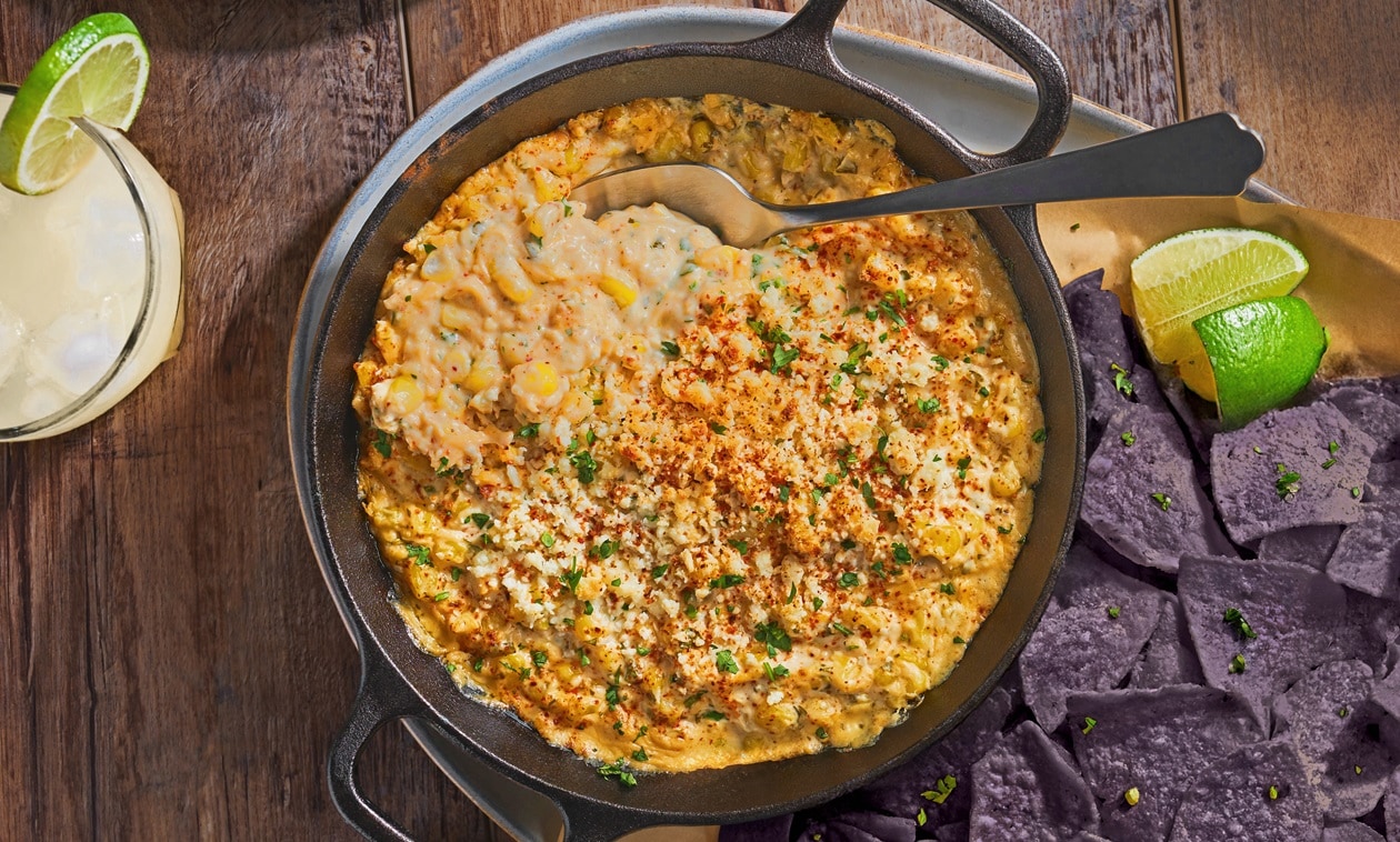 Hot Cheesy Elote Dip – - Recipe