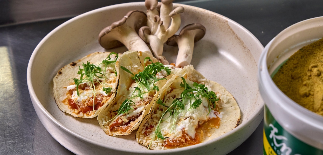 Mushroom Tinga Tacos - Recipe