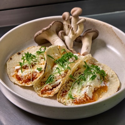 Mushroom Tinga Tacos Mushroom Tinga Tacos
