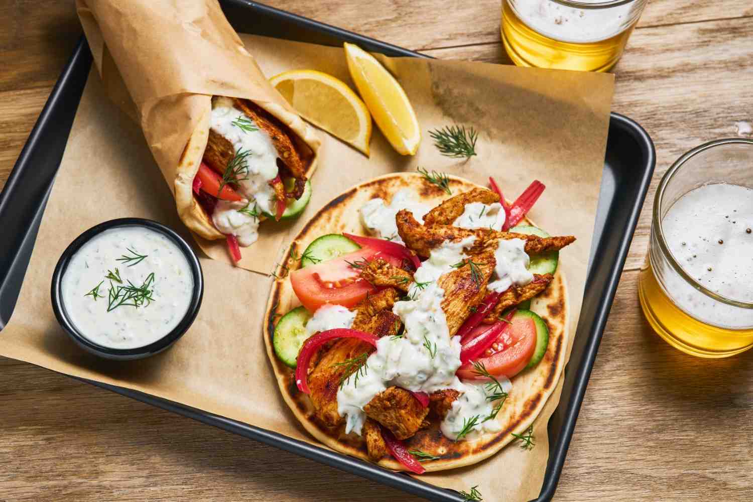Chicken Shawarma Pita – - Recipe