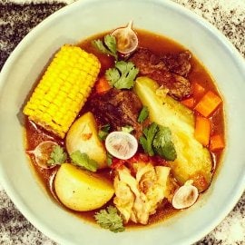 Caldo De Res (Mexican Beef Soup)