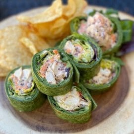 Chicken Salad Avocado Pinwheels Chicken Salad Avocado Pinwheels