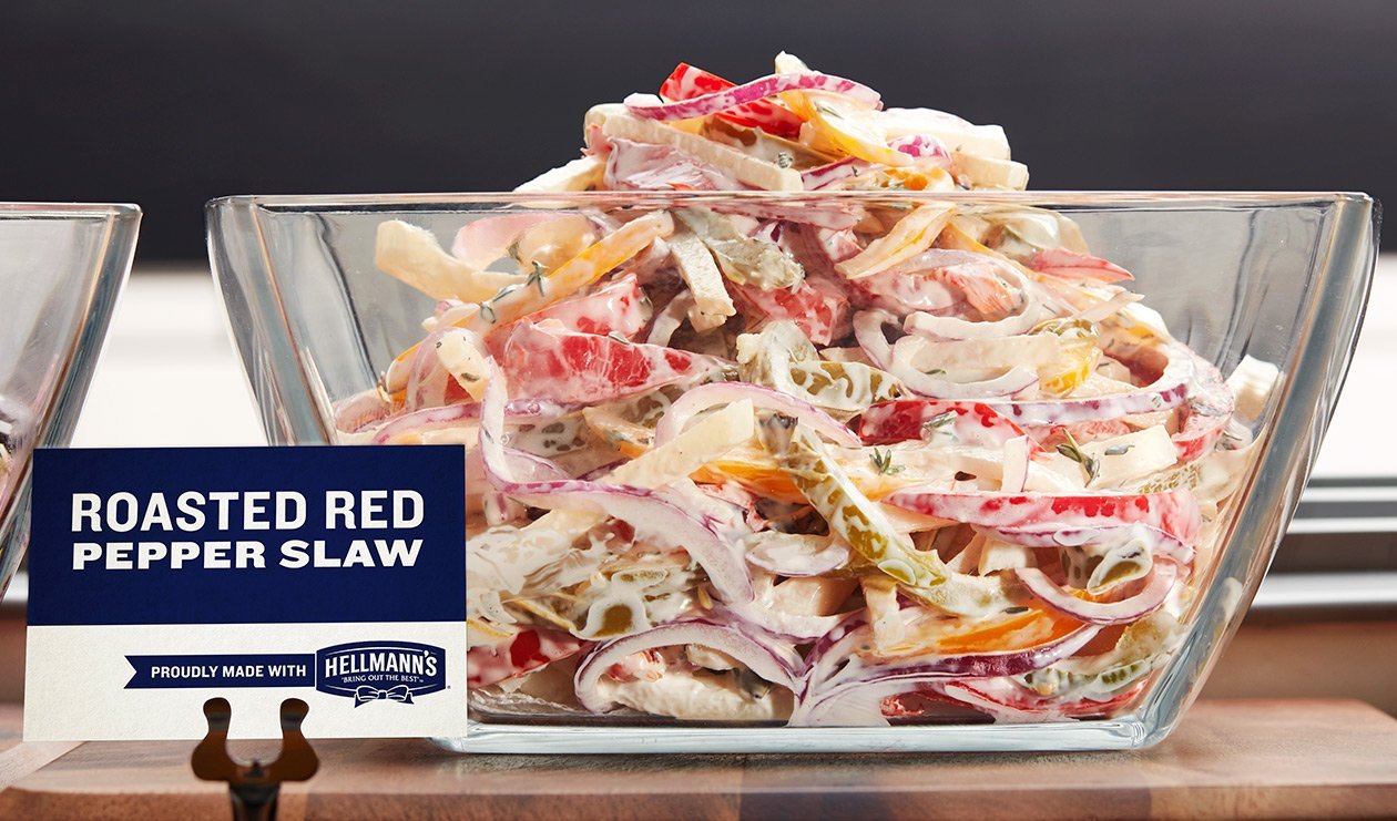 Roasted Pepper Slaw – - Recipe