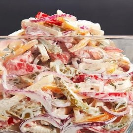 Roasted Pepper Slaw Roasted Pepper Slaw
