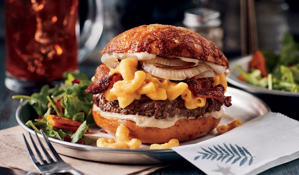 Big Mac'N'Cheese Burger – - Recipe