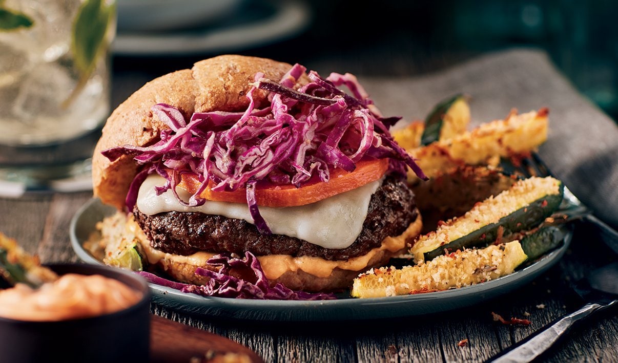 Butternut and Bison Burger – - Recipe