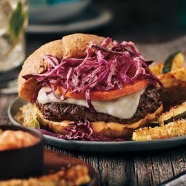 Butternut and Bison Burger