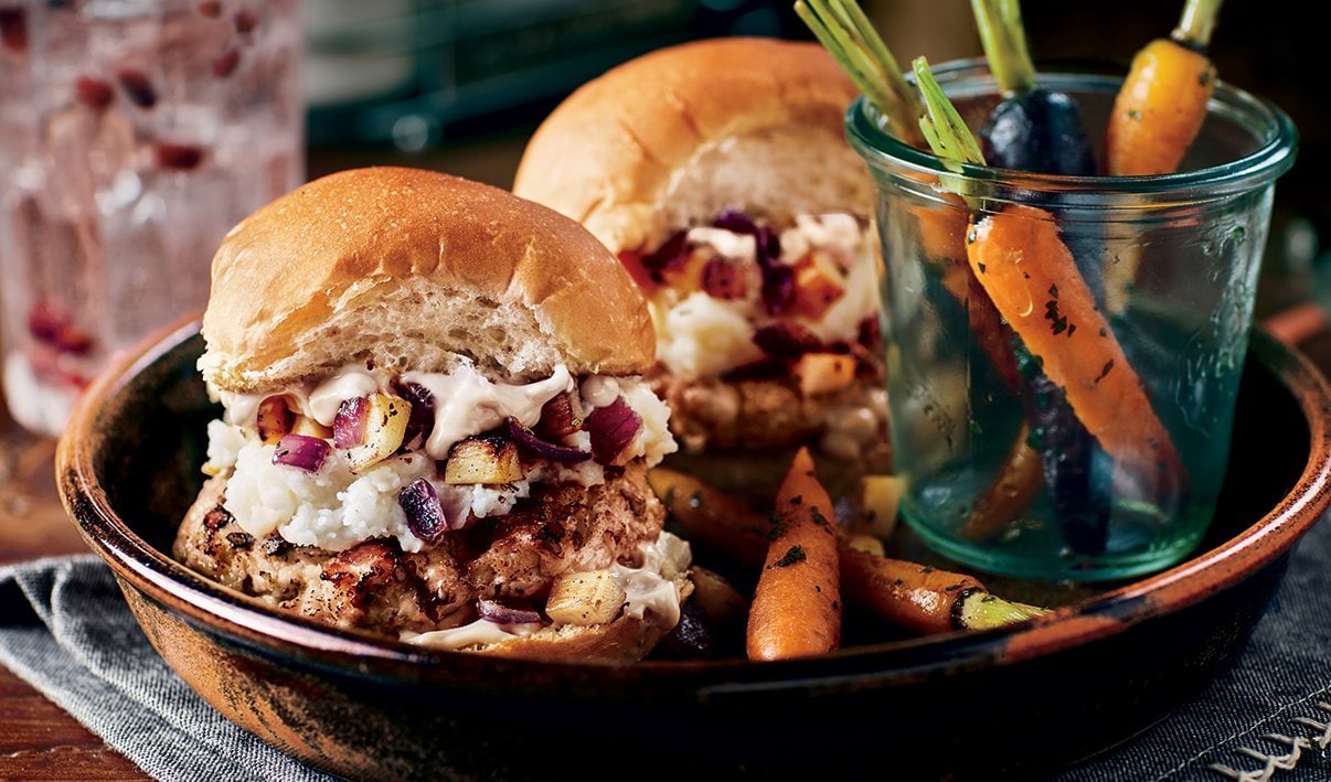 Home-for-the-Holidays Burger – - Recipe