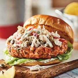 Maryland Crab Salad Burger