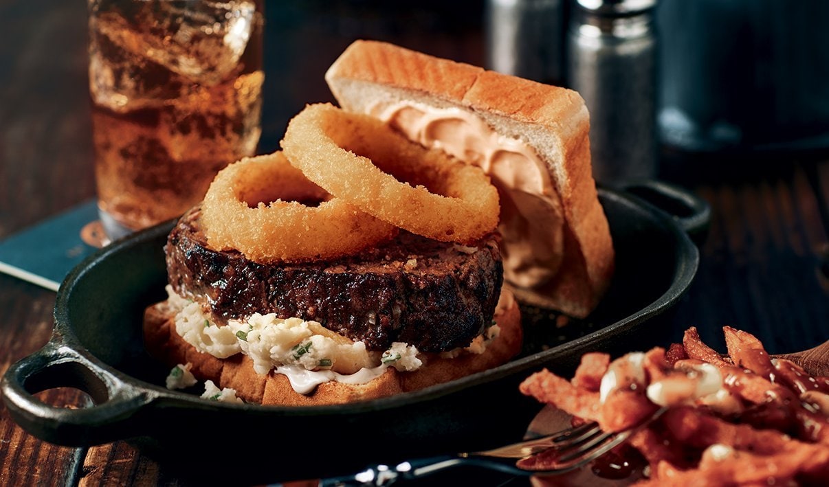 Mile High Meatloaf Burger – - Recipe