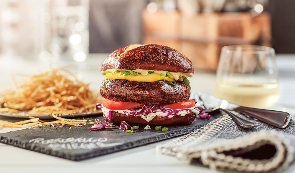 Mushroom Burger – - Recipe